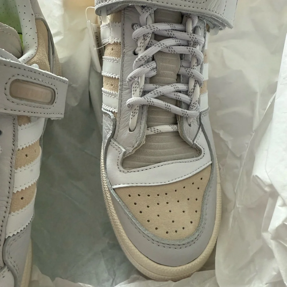 Adidas IVY PARK White and Cream Sneakers Brand new in box with dust bag.
